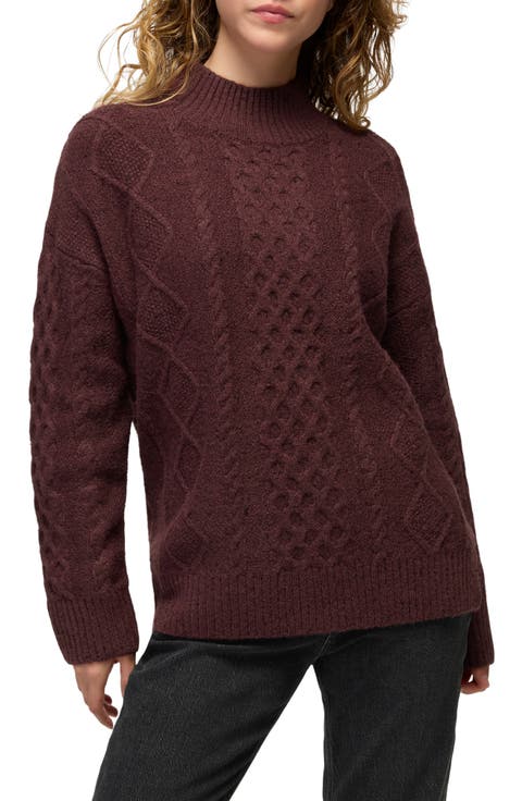Amber Mountain Cable Sweater
