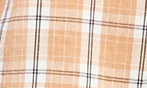 Billy T Something Plaid Shirt In Brown