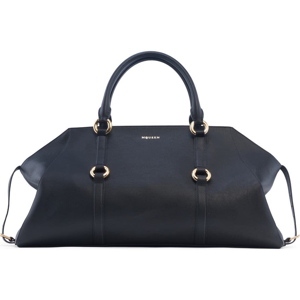 Alexander Mcqueen Mcqueen Maxi Farringdon Leather Satchel In Multi