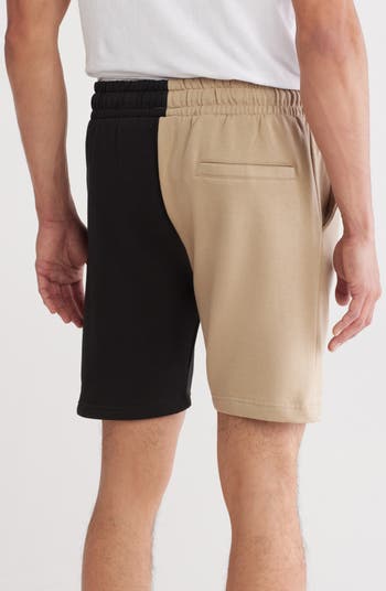 Split Cotton Blend Shorts