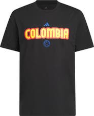 adidas Men's adidas Black Colombia National Team Jersey Hook T-Shirt