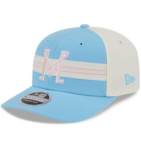 Men's New Era  Light Blue/White Inter Miami CF 2025 Third 9SEVENTY Stretch-Snap Hat