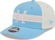 New Era Men's New Era Light Blue/White Inter Miami CF 2025 Third 9SEVENTY Stretch-Snap Hat