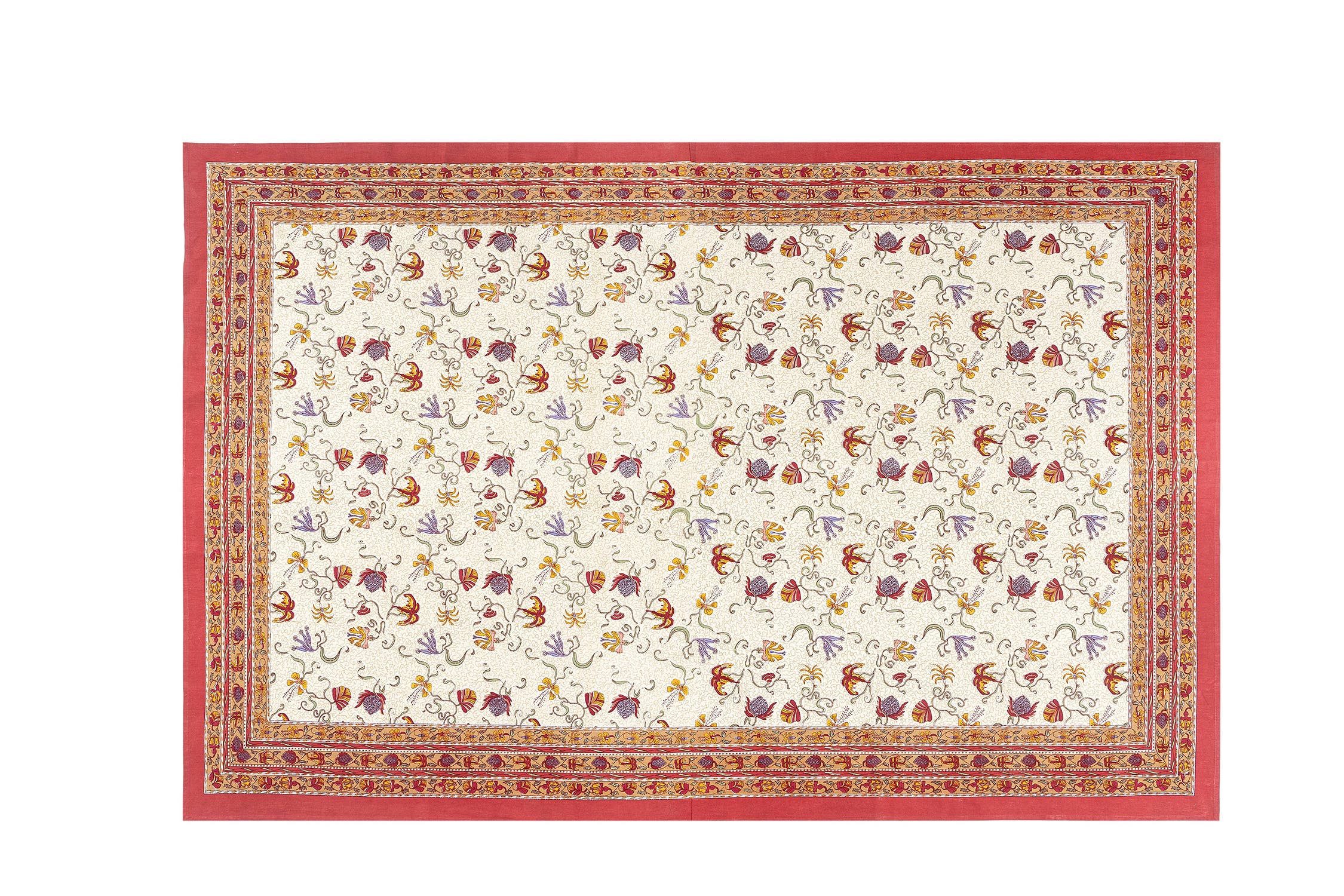 Red/White 59" x 86"