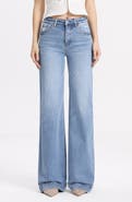 Bayeas Mid Rise Wide Leg Jeans