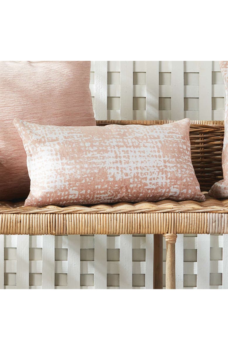 Napa Home & Garden Hana Lumbar Indoor-Outdoor Pillow, Alternate, color, Pink