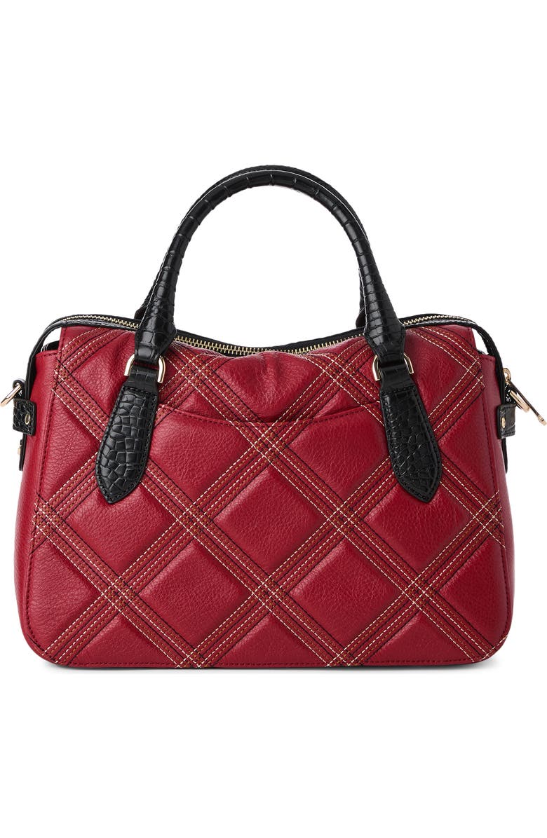 Brahmin Micaela Quilted Leather Satchel, Alternate, color,