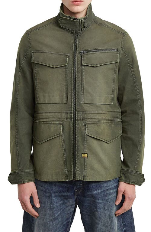 G-star Rovic Slim Fit Field Jacket In Green