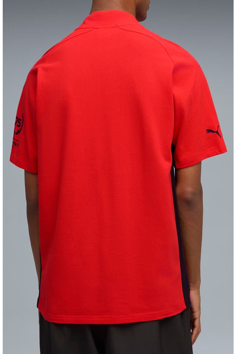 Regular Fit Formula 1® 75 Years Graphic Polo, Alternate, color, POP RED