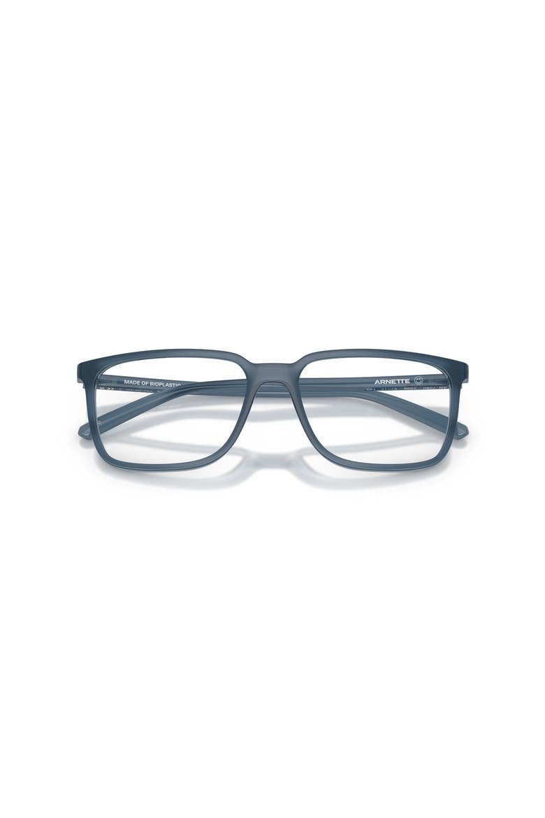 57mm Rectangle optical glasses, Alternate, color, Blue