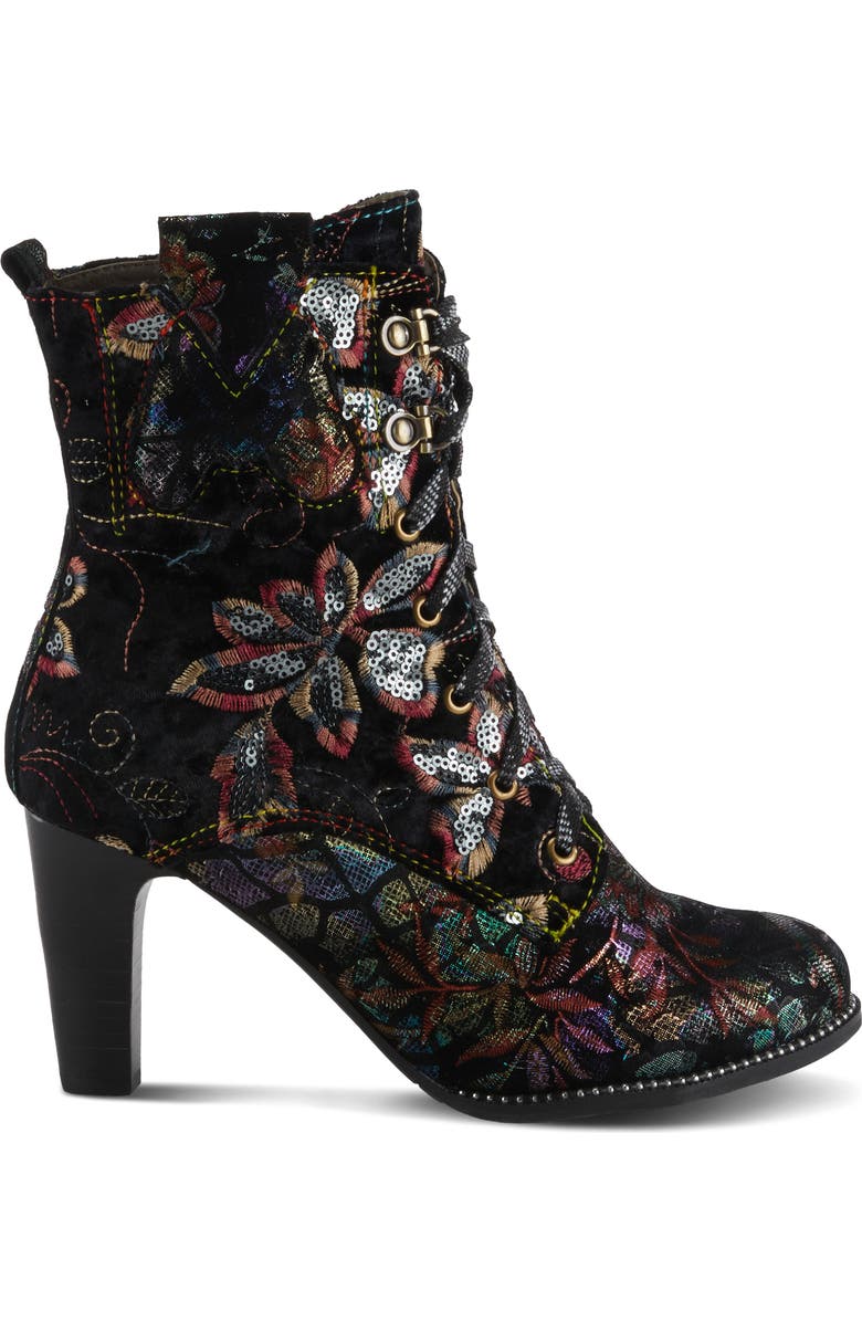 L'Artiste by Spring Step Glisten Bootie, Alternate, color,