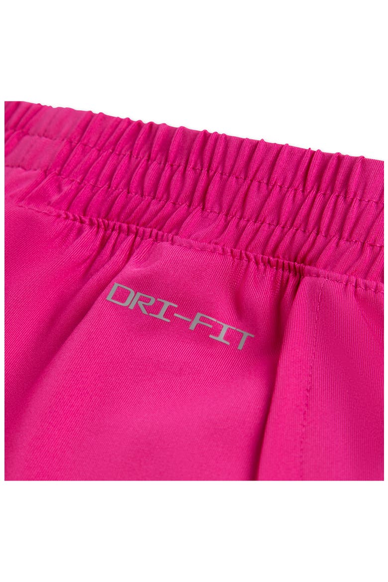 Kids' Dri-FIT T-Shirt & Twofer Shorts Set, Alternate, color, VIVID PINK