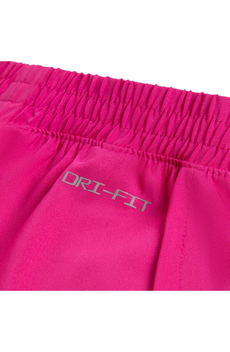 Nike Kids' Dri-FIT T-Shirt & Twofer Shorts Set, Alternate, color, Vivid Pink