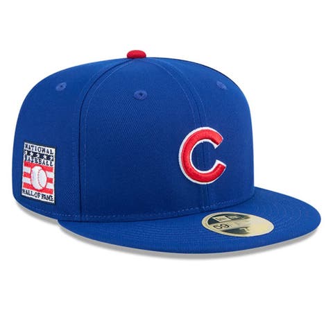 Men's New Era Royal Chicago Cubs Baseball Hall of Fame 59FIFTY Fitted Hat
