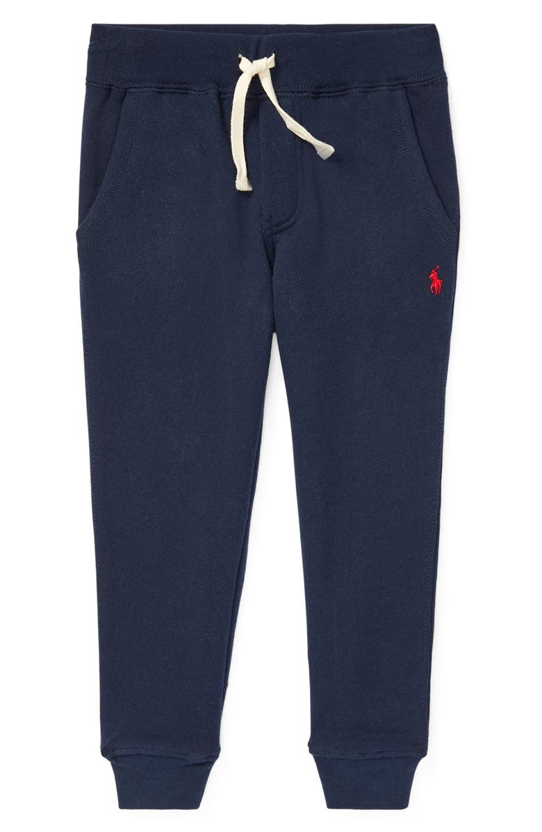 Polo Ralph Lauren Kids' Fleece Joggers, Main, color, Navy