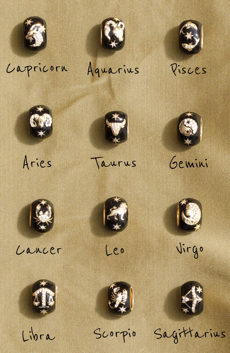 Adina Reyter Diamond Zodiac Pendant Necklace, Alternate, color, Yellow Gold - Capricorn