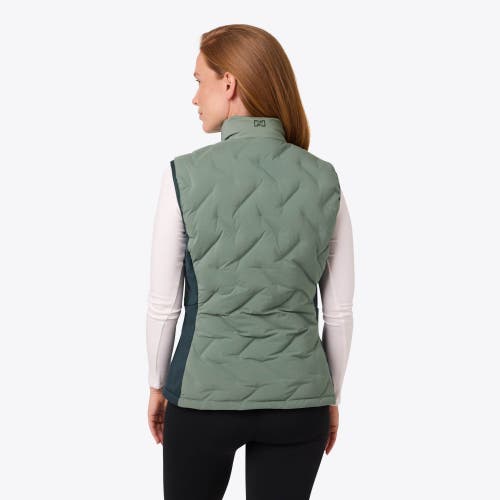 Mobile Warming Natural Down Hybrid Heated Vest In Multi