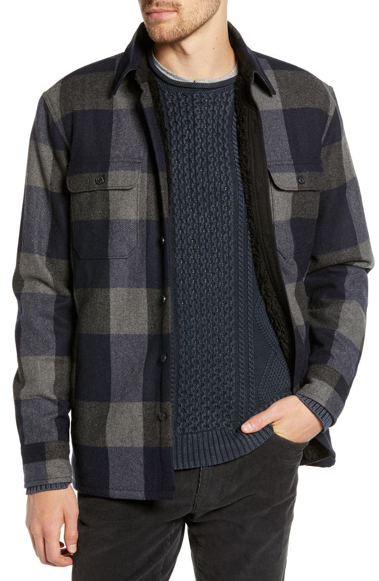 1901 Lined Flannel Shirt Jacket, Main, color,
