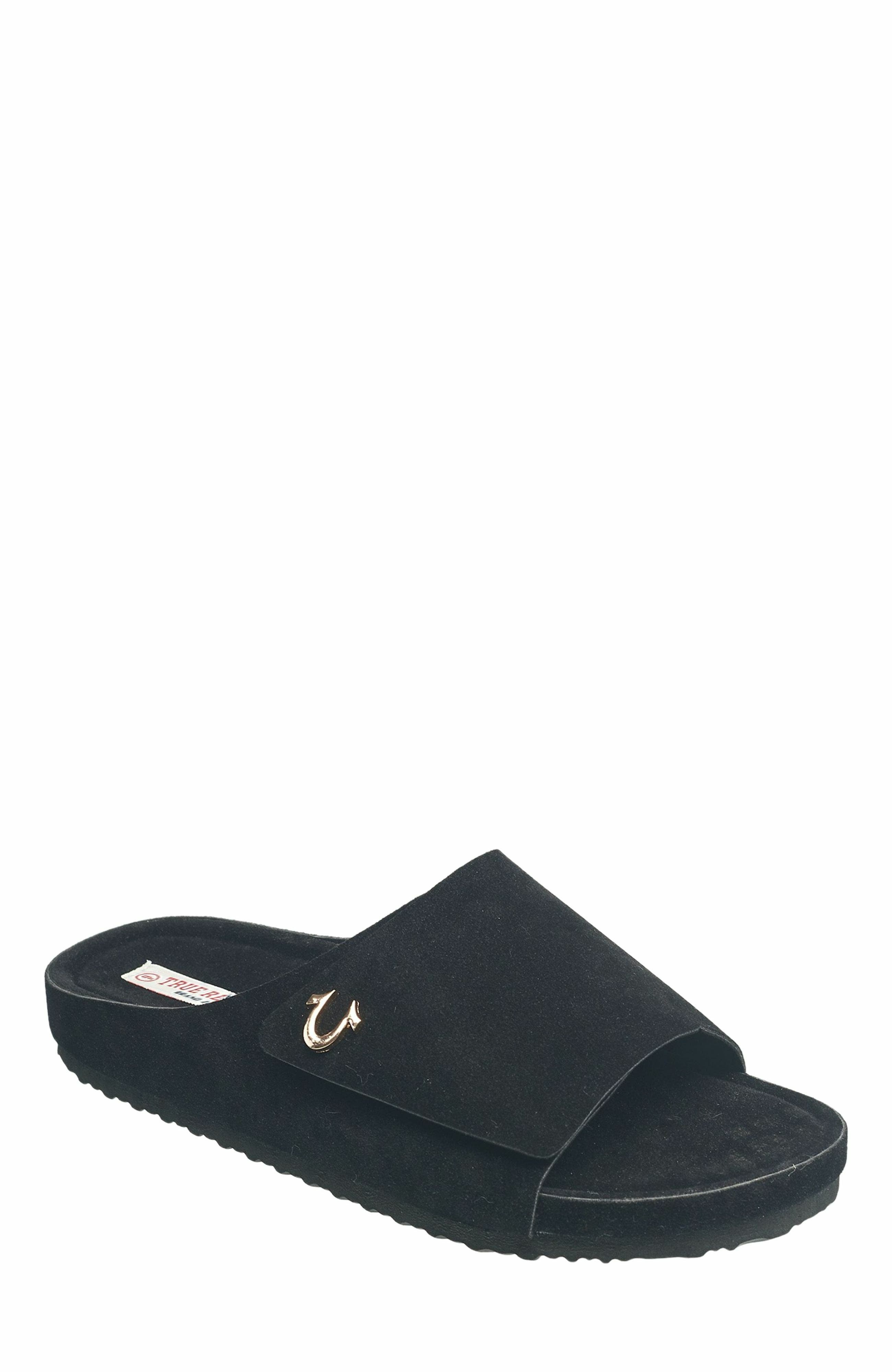 True Religion Billy Velcro Strap Sandal, Main, color, 