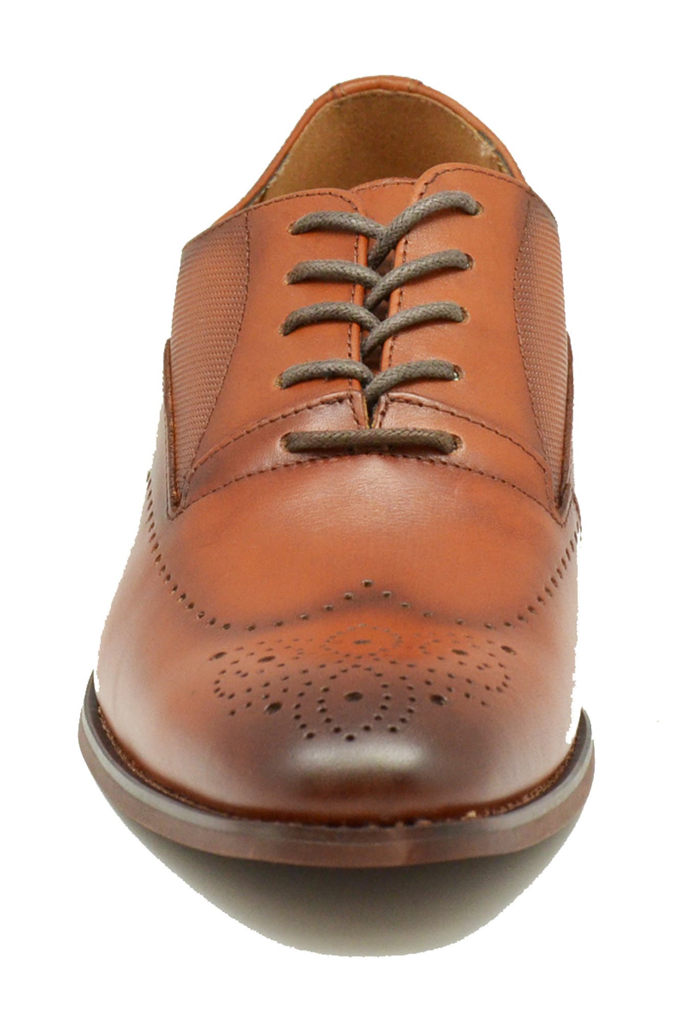 La Milano Jordan Derby, Alternate, color, Cognac