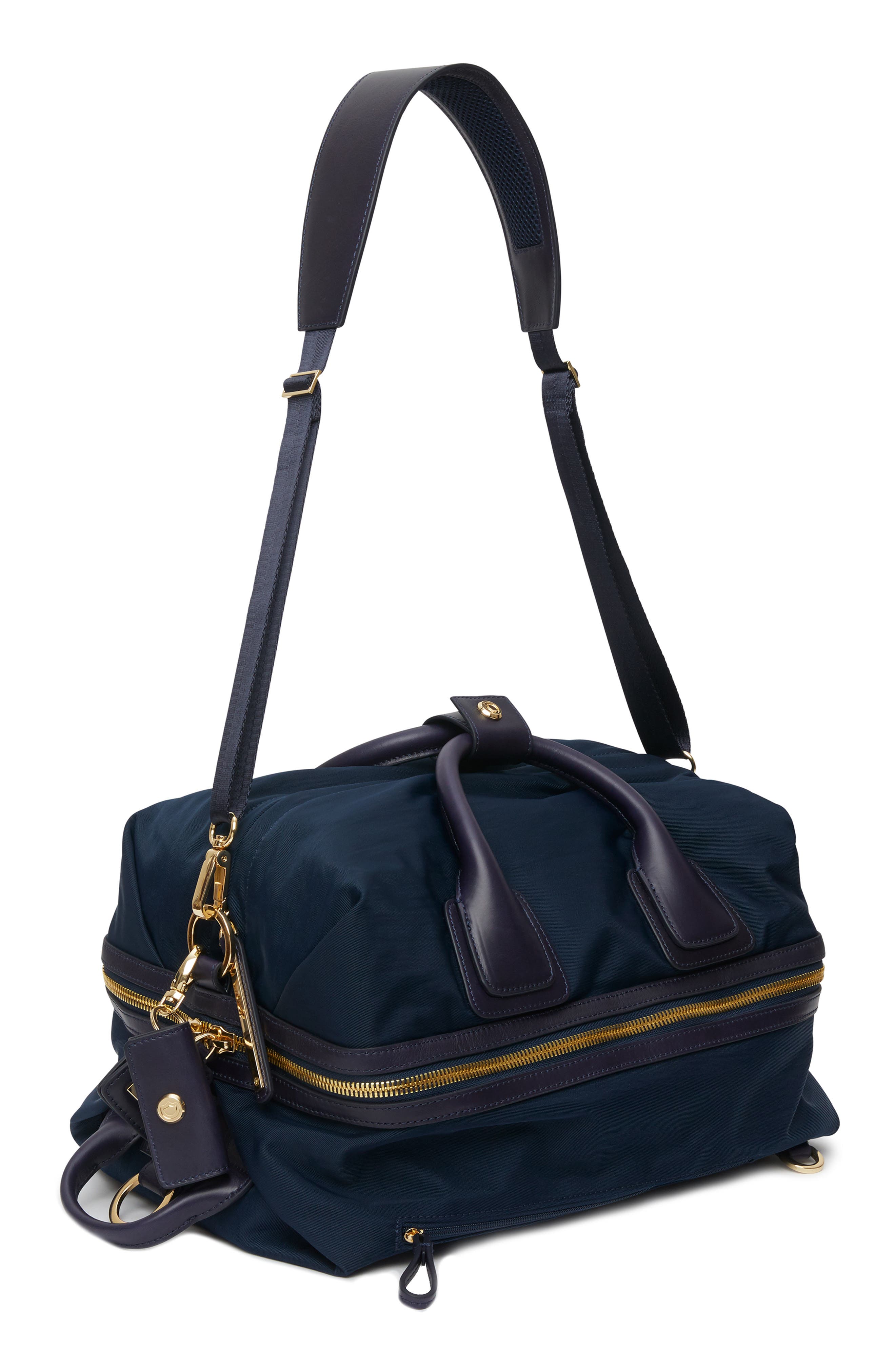 Studio Medium Duffel Backpack, Alternate, color, NAVY