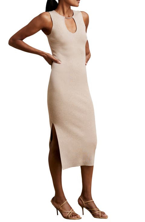 Nola Sleeveless Midi Sweater Dress