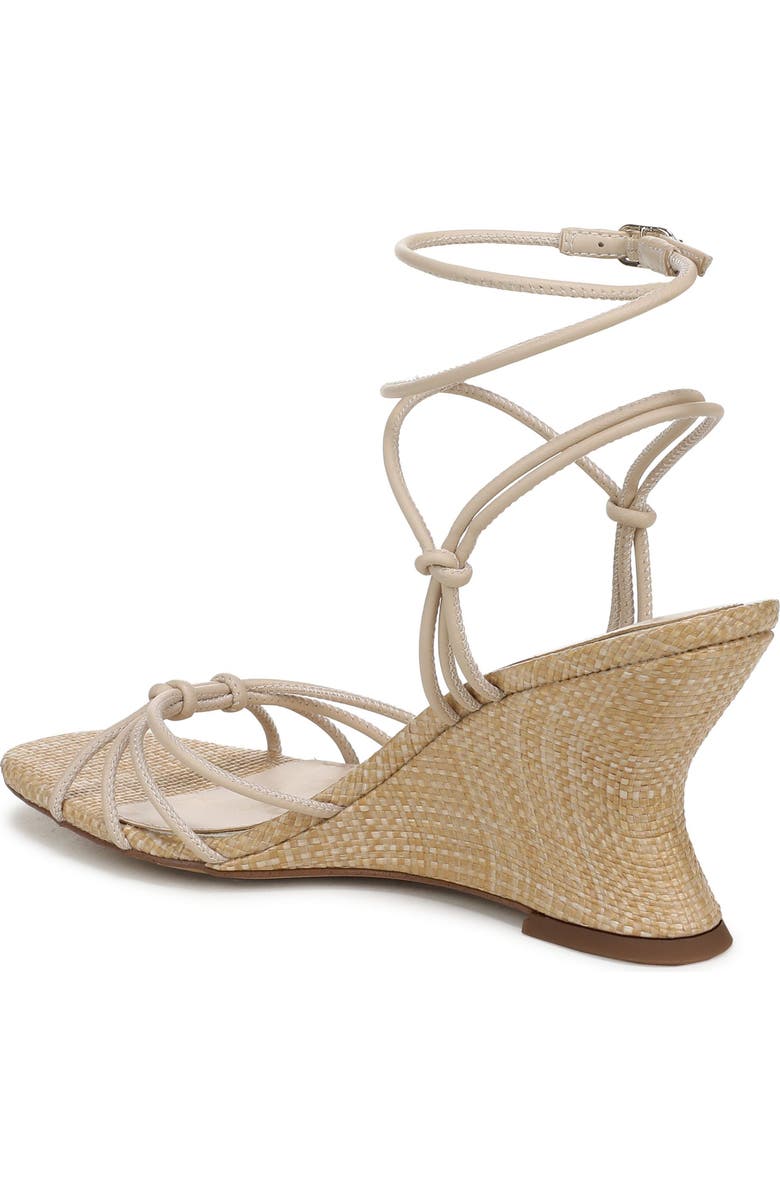 Sam Edelman Daxton Ankle Strap Wedge Sandal, Alternate, color, Light Sand