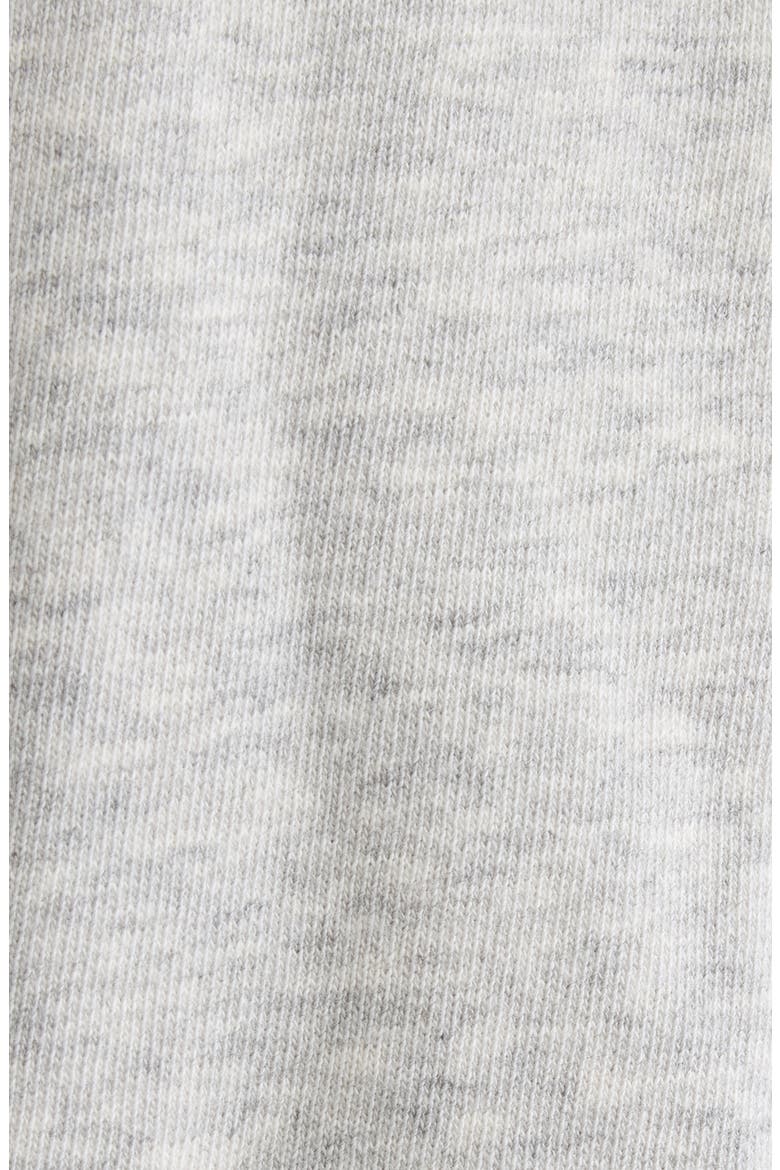 Felpa Pleated Cutoff Sweat Skirt, Alternate, color, GREY MELANGE