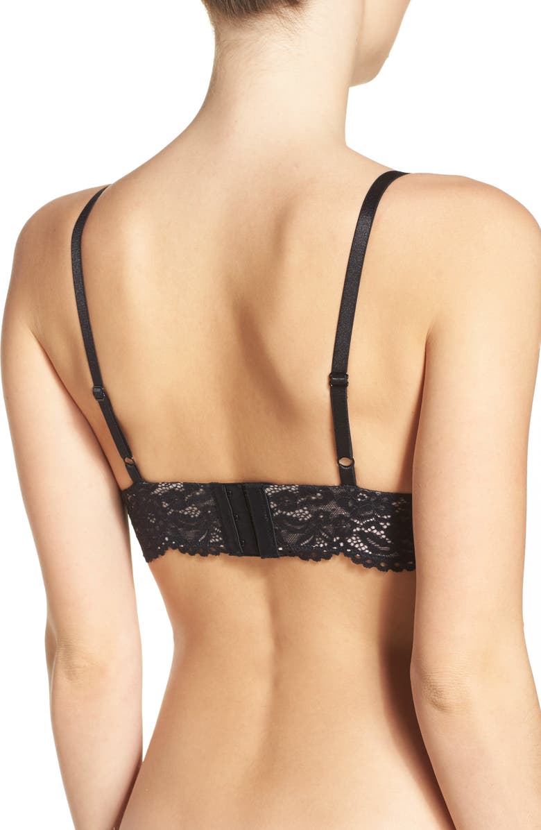 b.tempt'd by Wacoal Ciao Bella Lace Bralette, Alternate, color, 