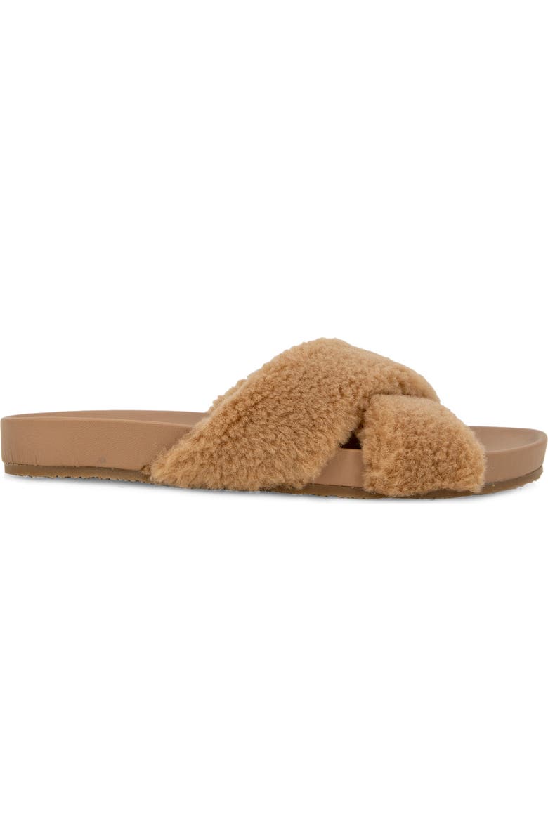 Splendid Rozi Faux Shearling Slide Sandal, Alternate, color,