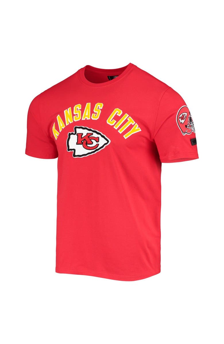 PRO STANDARD Men's Pro Standard Red Kansas City Chiefs Team Classic Bristle Slim-Fit T-Shirt, Alternate, color, 