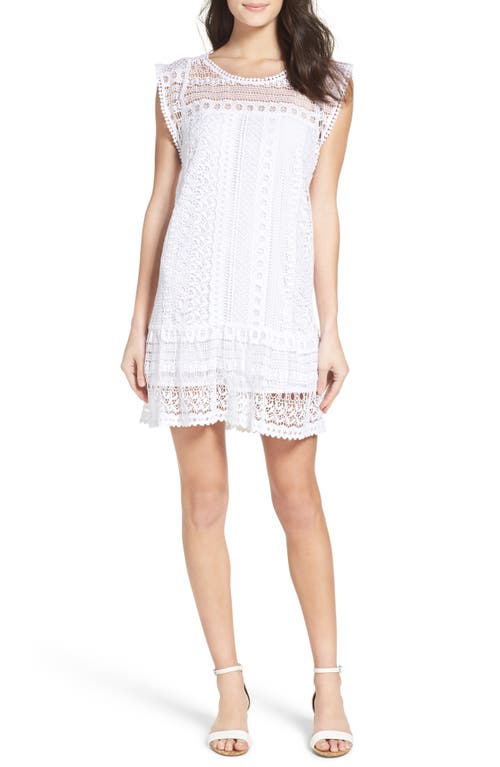 Bb Dakota By Steve Madden Bb Dakota Milo Shift Dress In Optic White