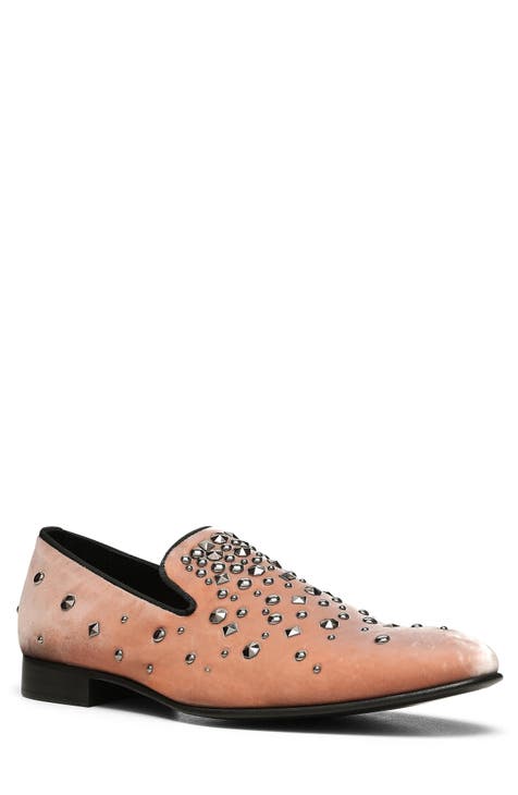 Light pink mens dress shoes on sale