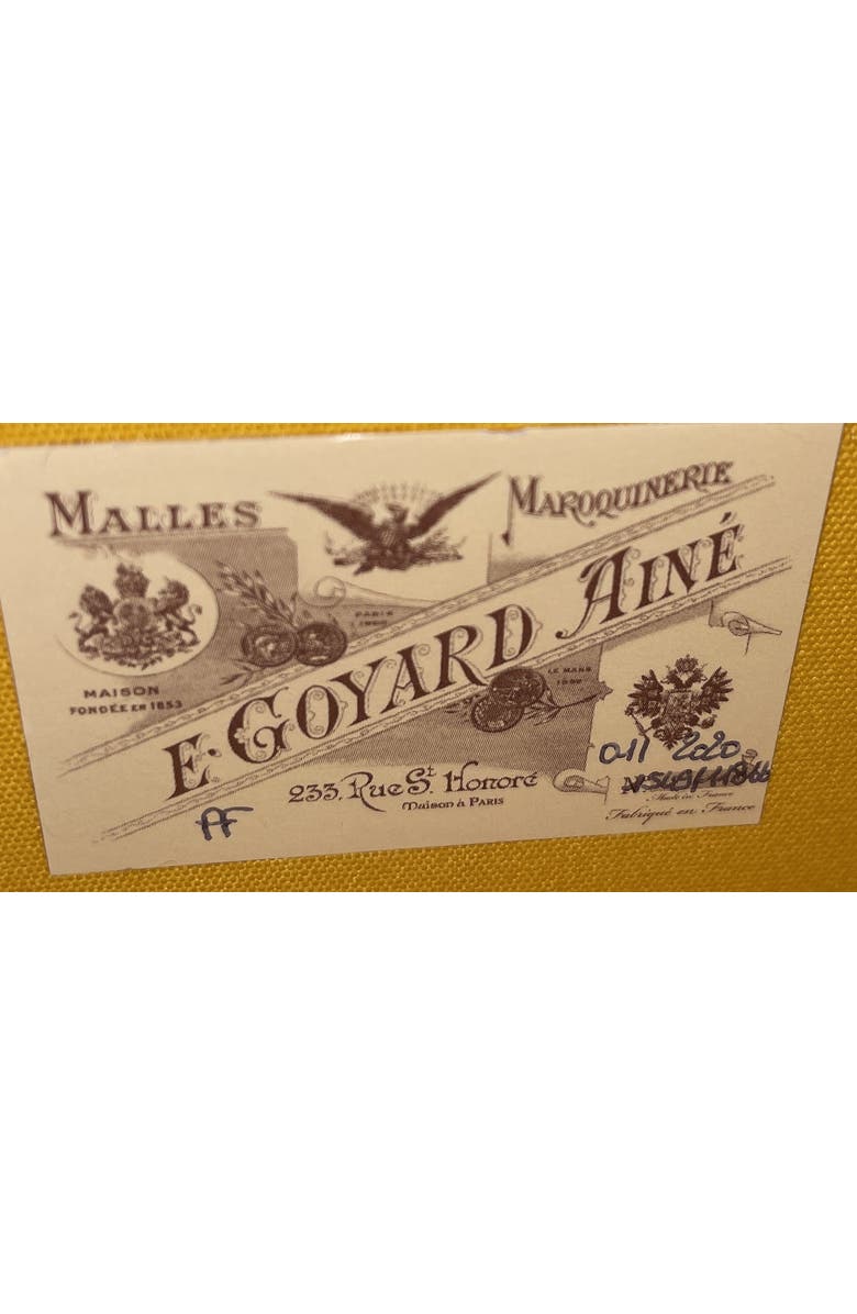 Pre-Owned Goyard Alto Hatbox Bag Coated Canvas, Alternate, color, Brown