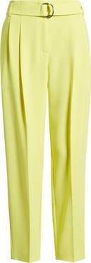 BOSS Tapiah Belted Ankle Pants