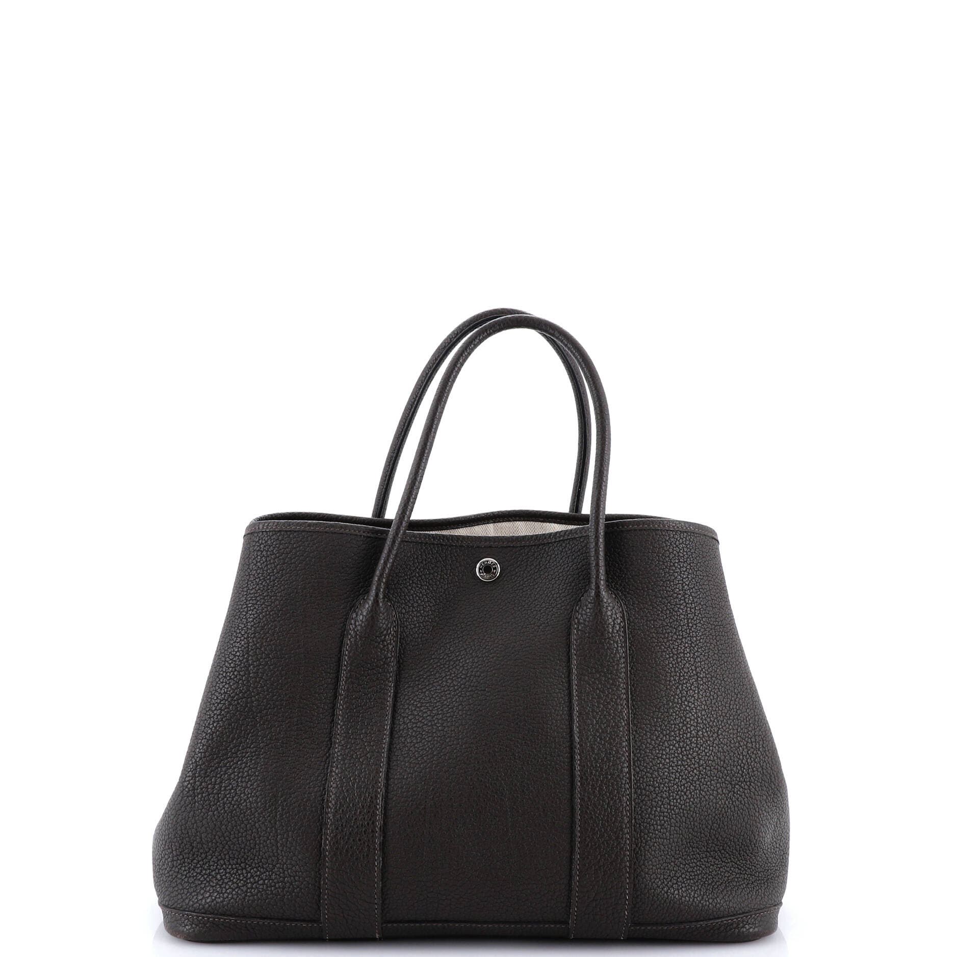 Garden Party Tote Leather 36, Alternate, color, Brown