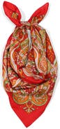 Petit Moments Penny Paisley Square Scarf