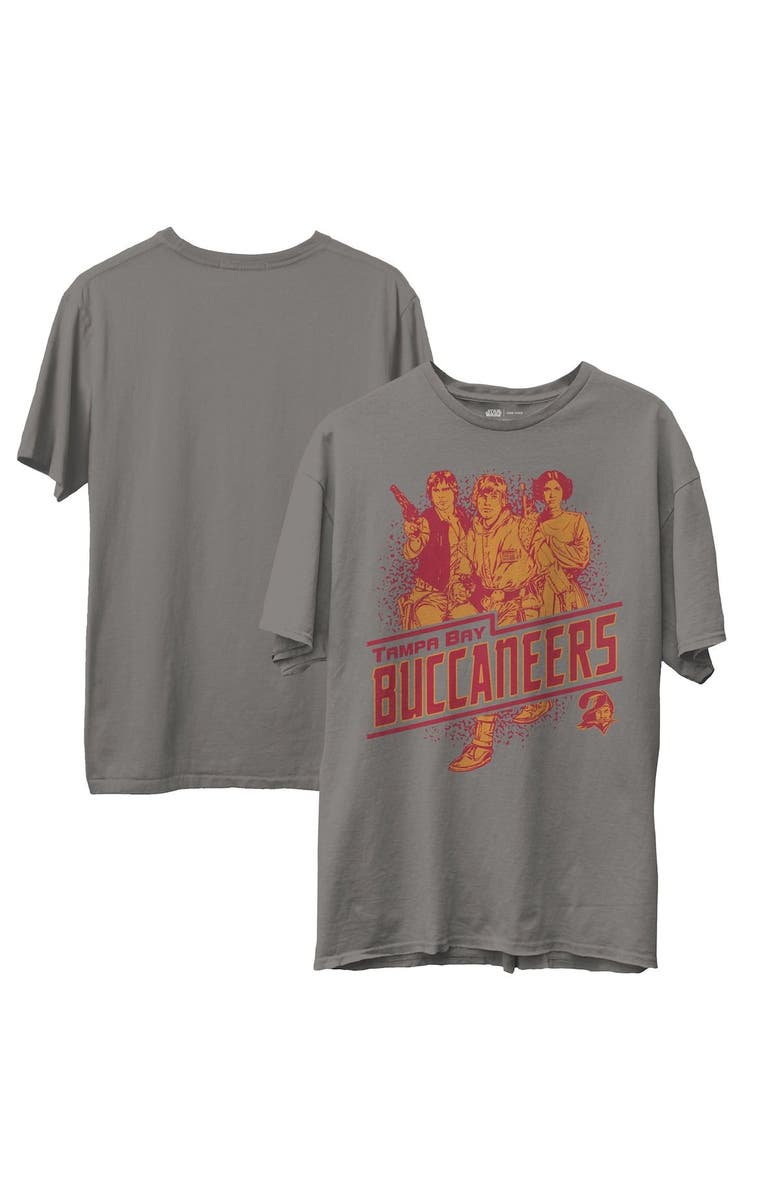 Junk Food Men's Junk Food Heathered Gray Tampa Bay Buccaneers Rebels Star Wars T-Shirt, Alternate, color, 