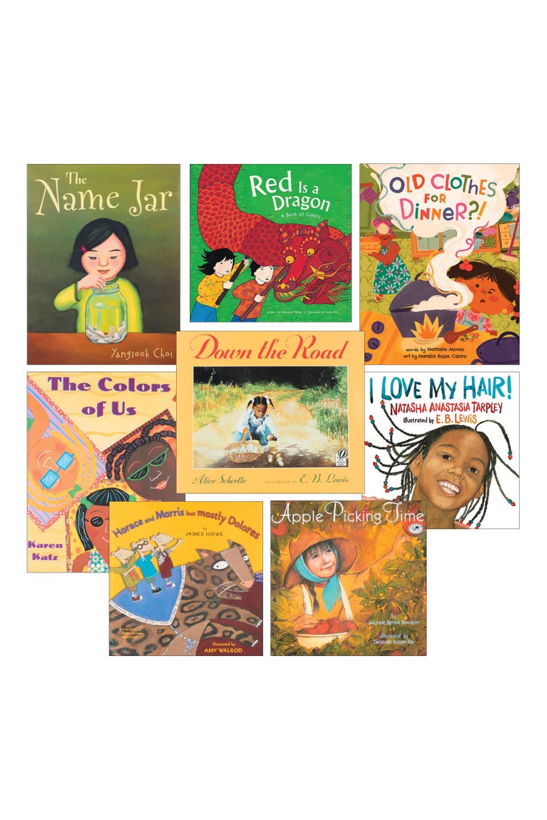 Celebrate Diversity Around the World Books - Set of 8, Main, color, White