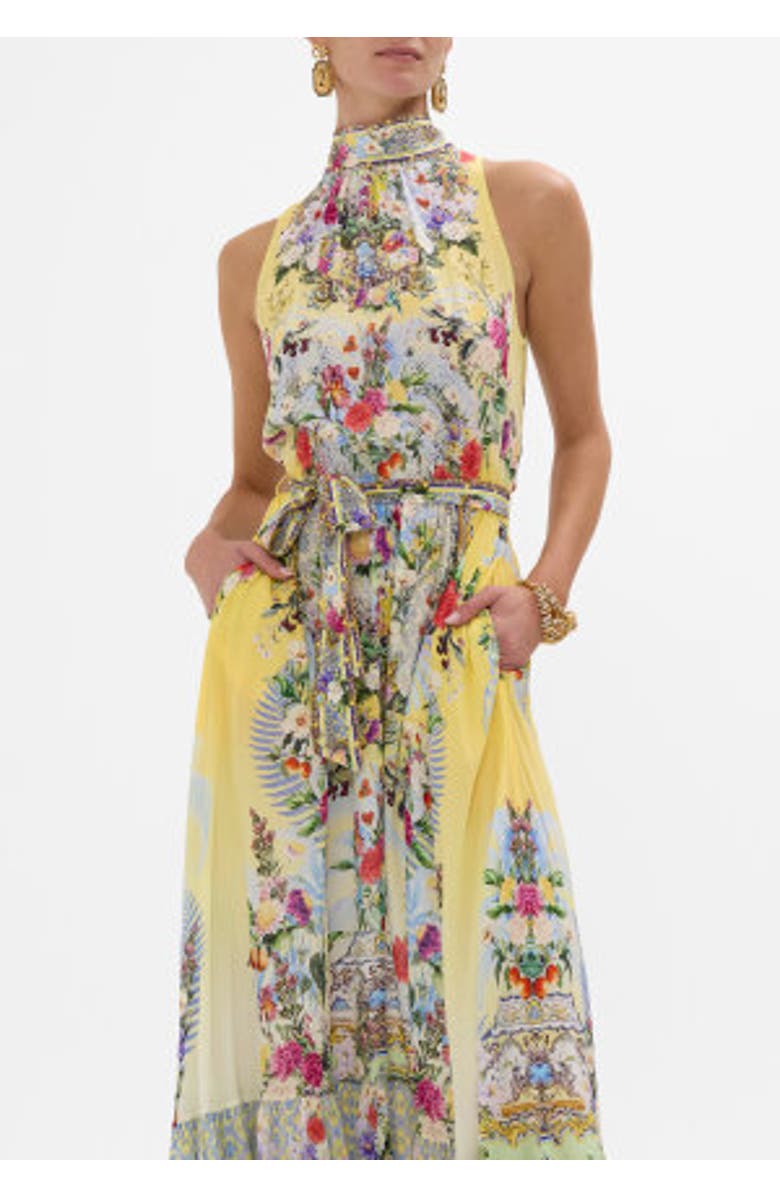 Camilla Necktie Dress With Elasticated Waist Flor Fantastica, Alternate, color, 