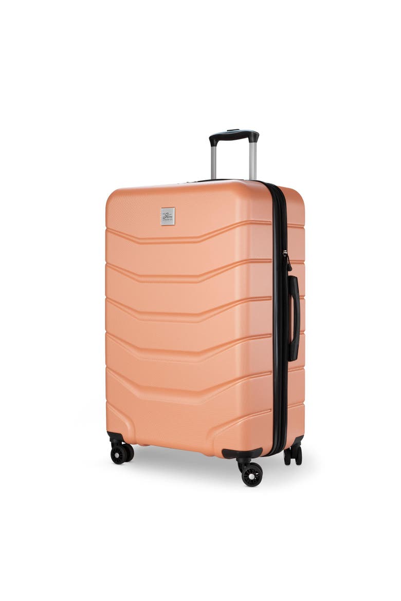 Silverton Hardside Expandable 28" Large Checked Luggage, Main, color, Papaya Punch
