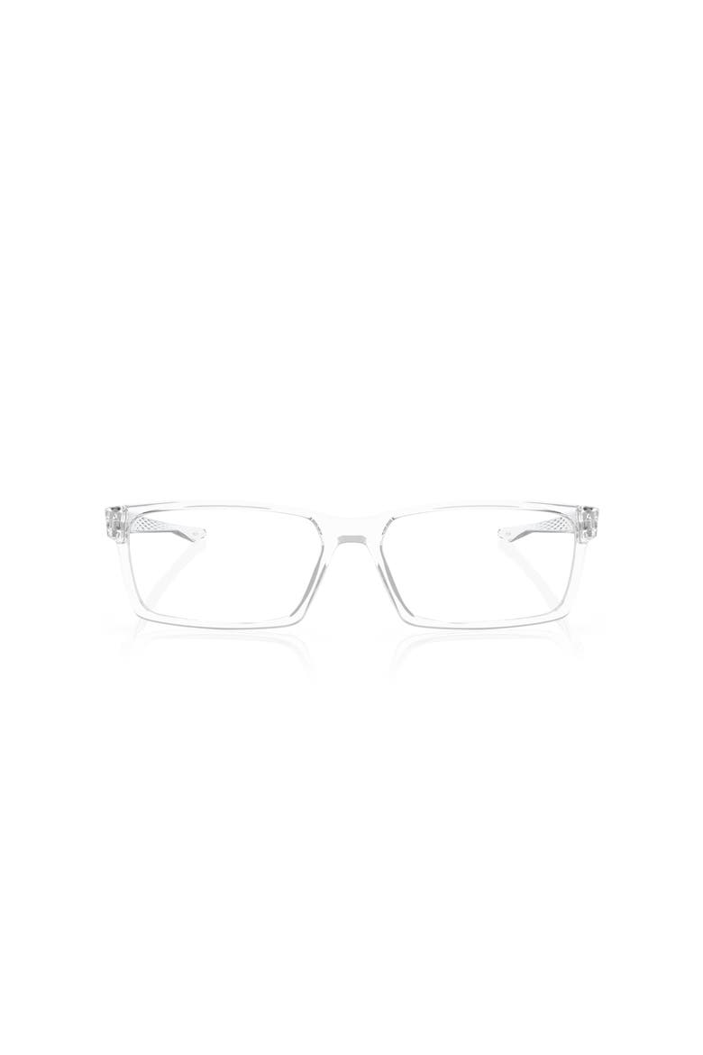 59mm Rectangle optical glasses, Alternate, color, Transparent