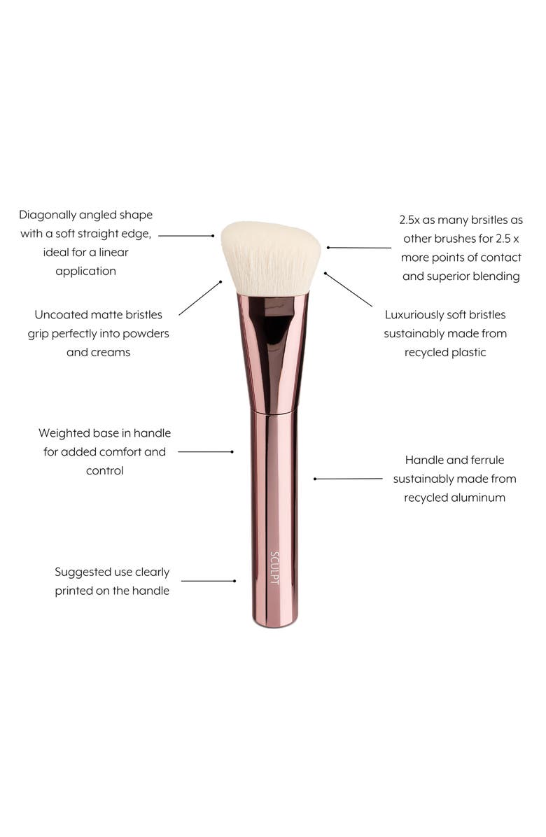 Jenny Patinkin Sustainable Luxury Sculpt Brush, Alternate, color, Rose Gold