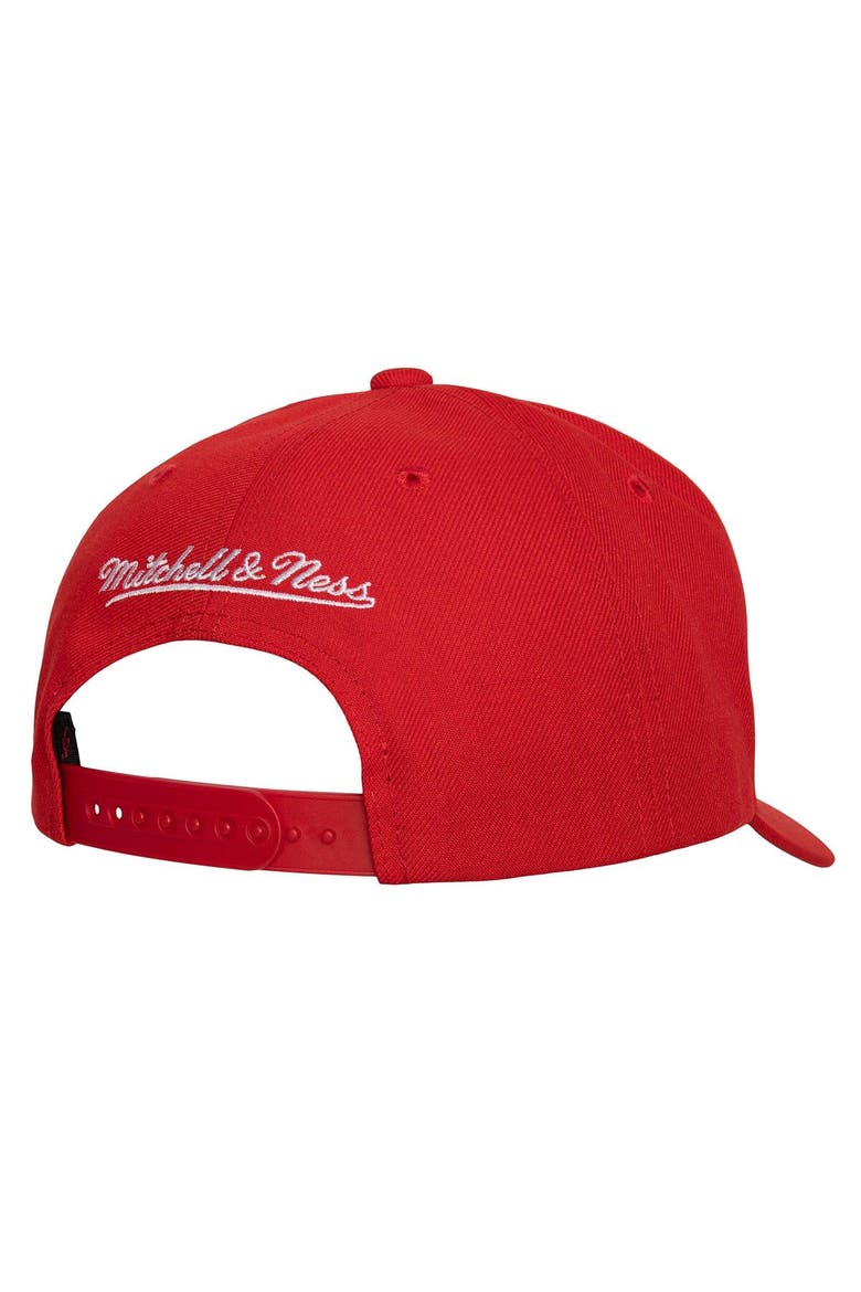 Men's Mitchell & Ness Red Detroit Red Wings Team Ground Pro Adjustable Hat, Alternate, color, Red