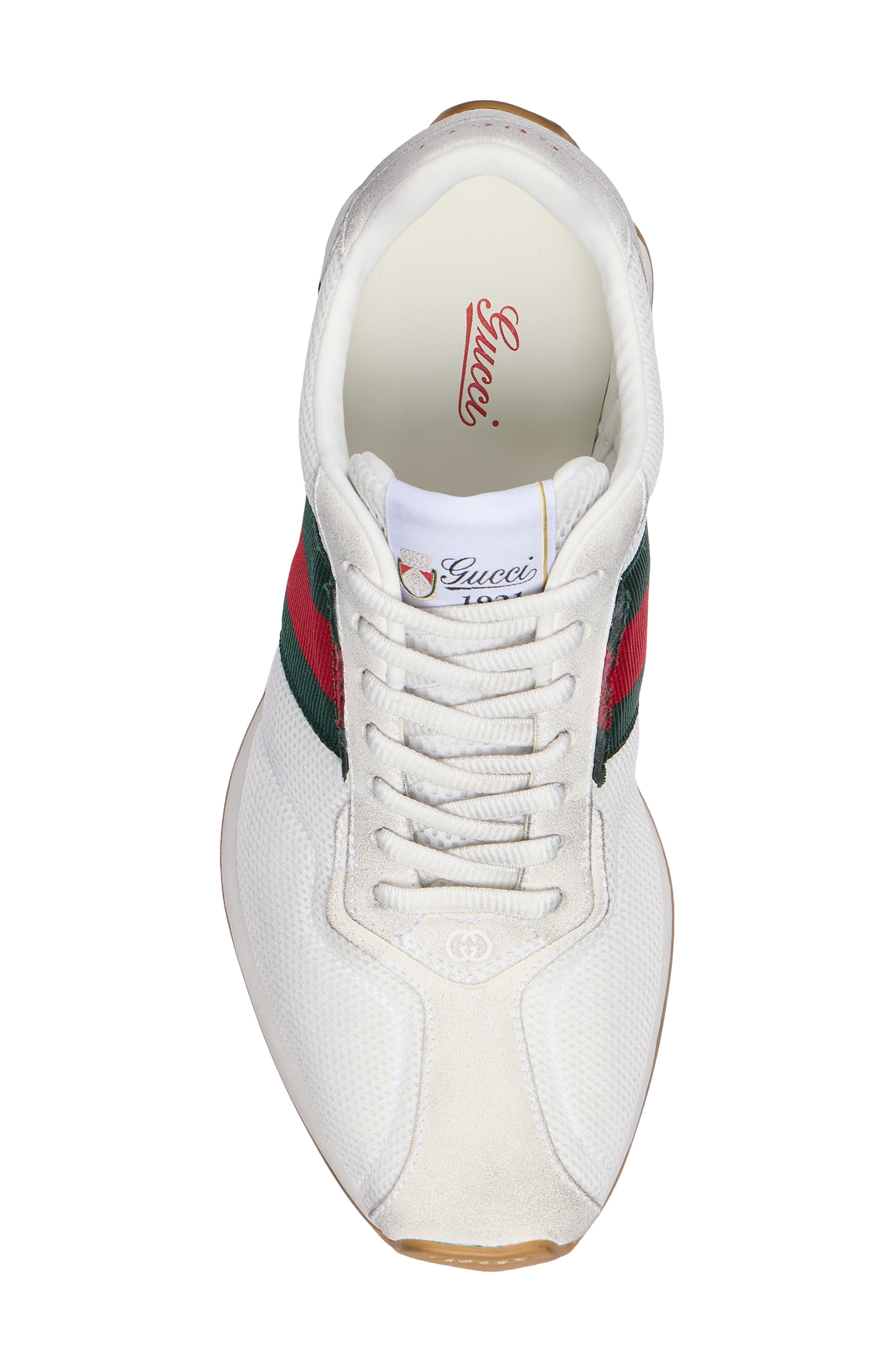 Gucci Legacy Sneaker, Alternate, color, White
