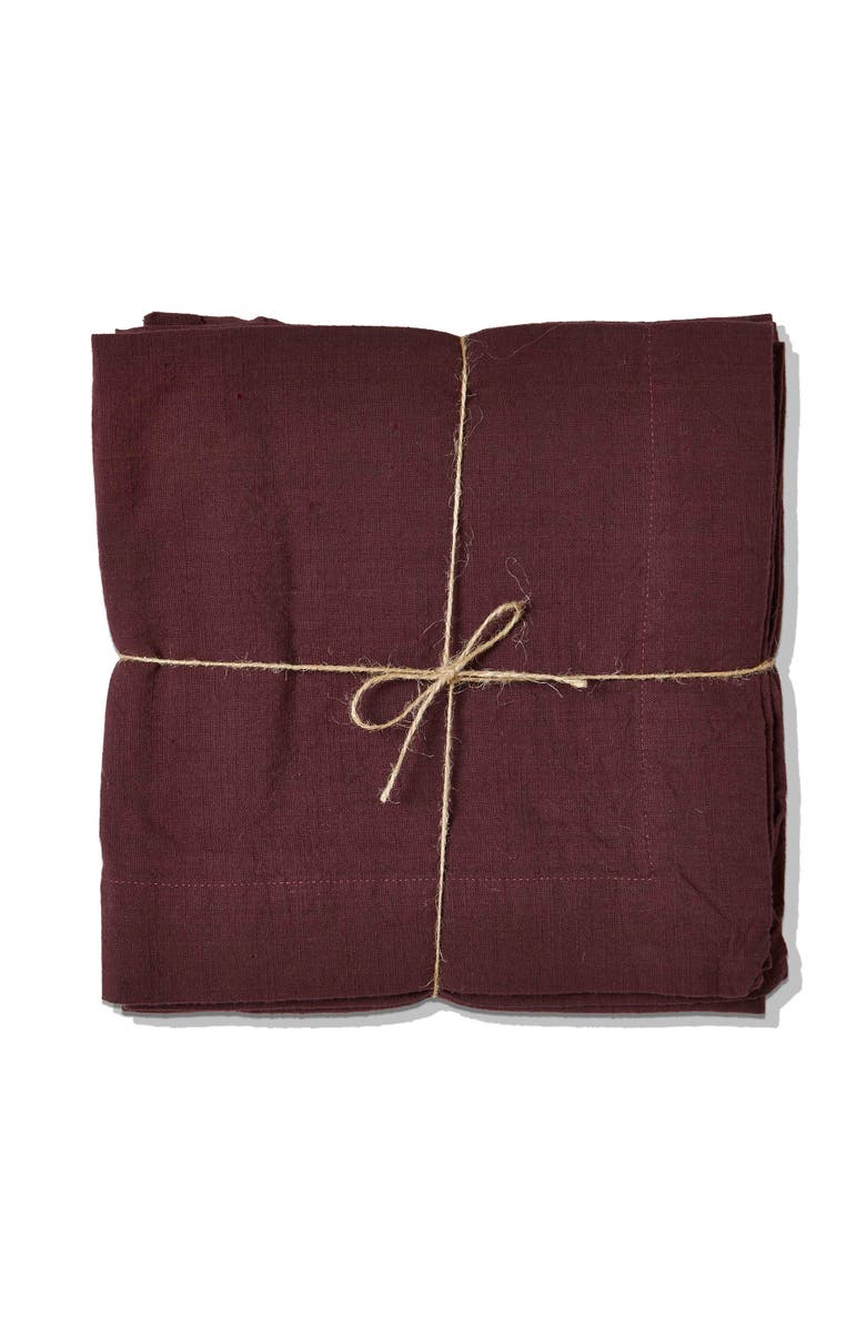 tag Threads Slub Napkin Set of 4, Main, color,