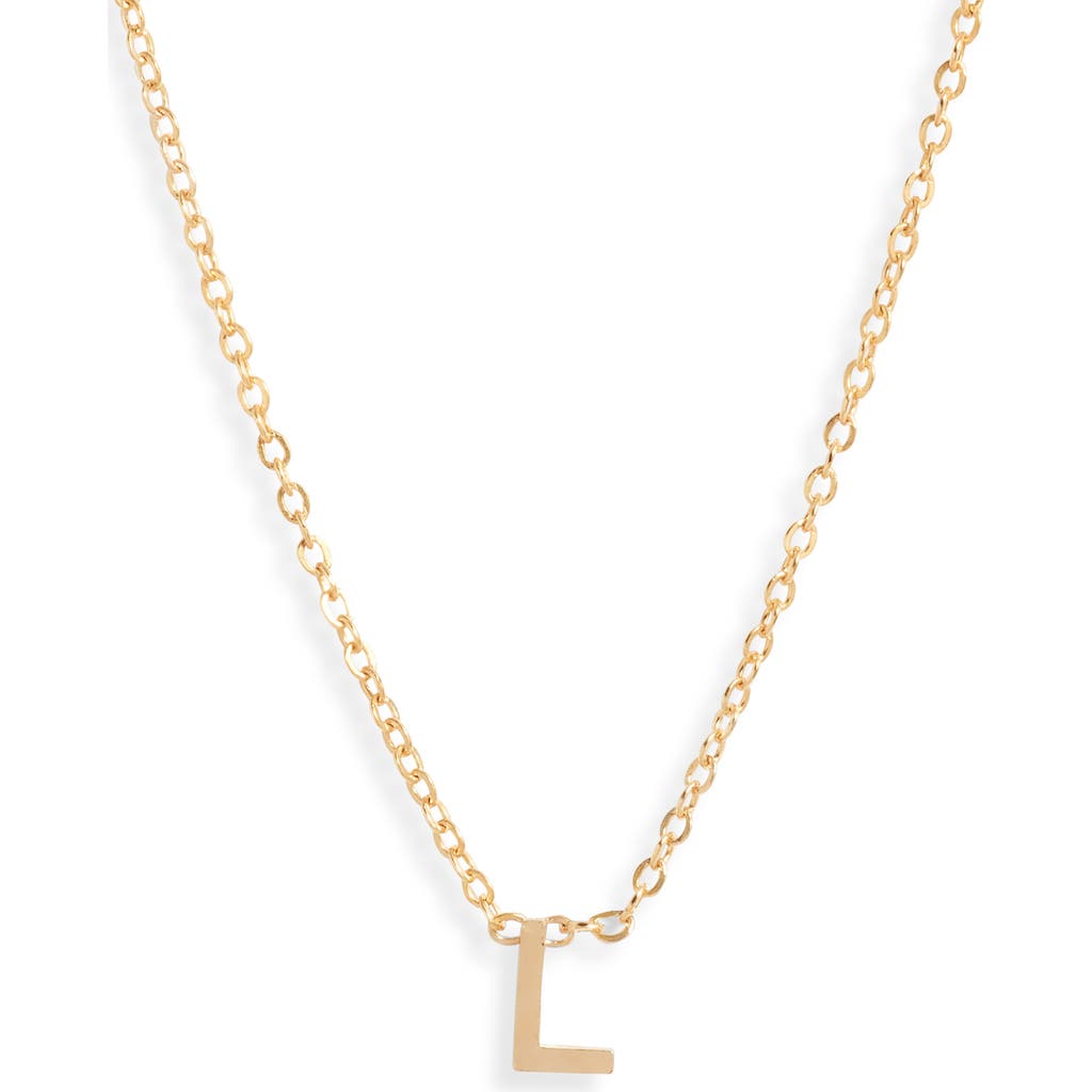 Set & Stones Cheyenne Initial Pendant Necklace
