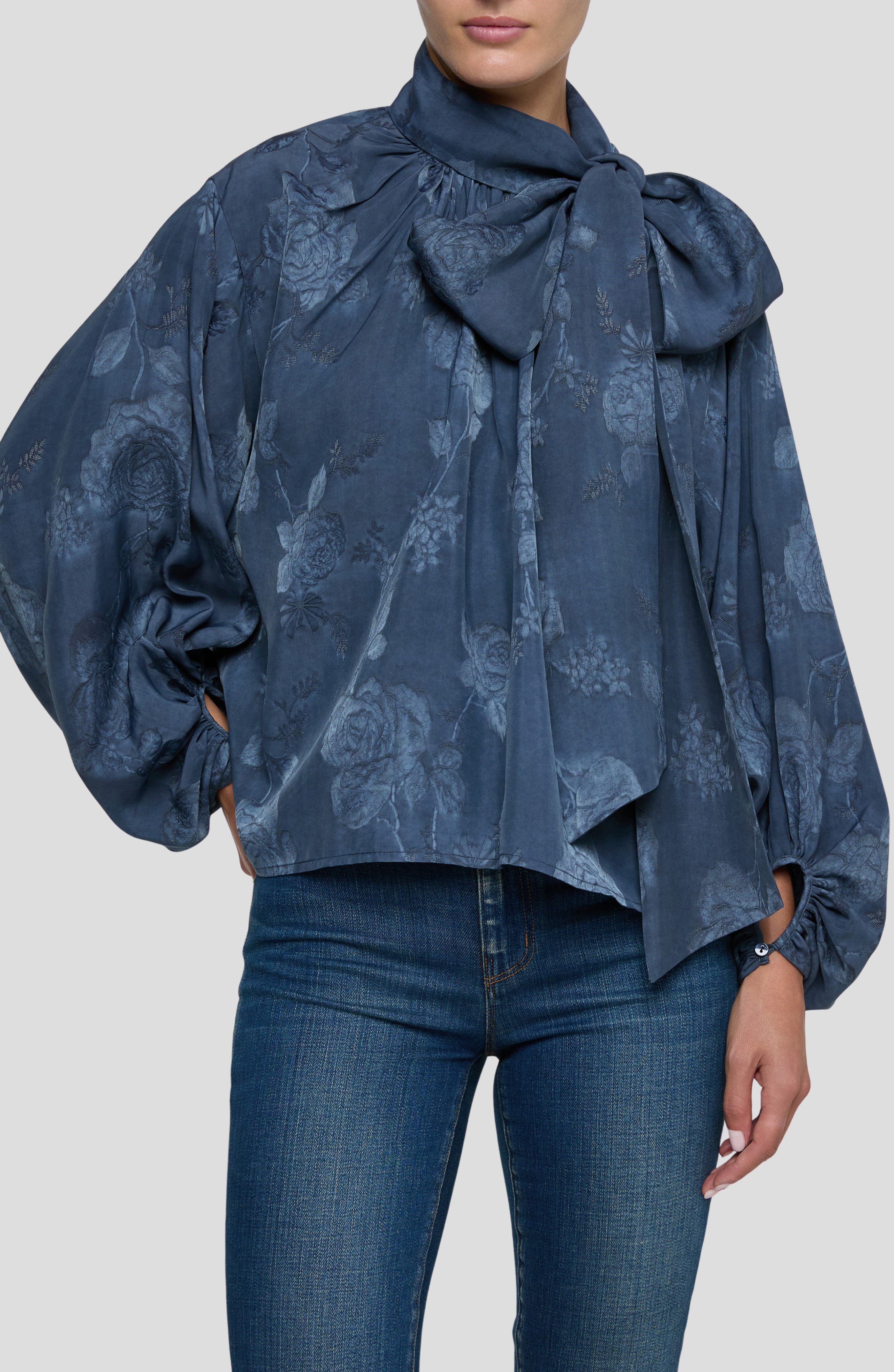 selected VINTAGE INDIGO FLORAL