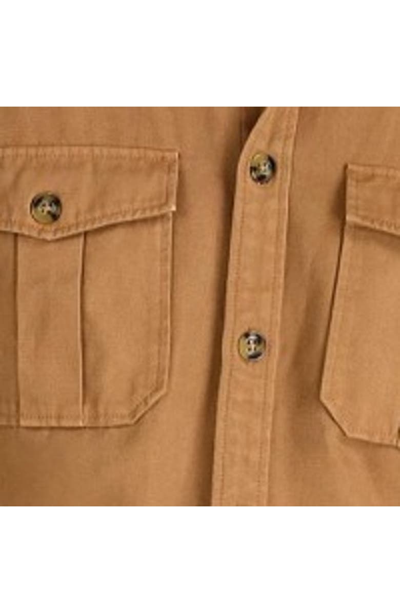 Raging Bull Garment Dyed Canvas Shacket, Alternate, color, Tan