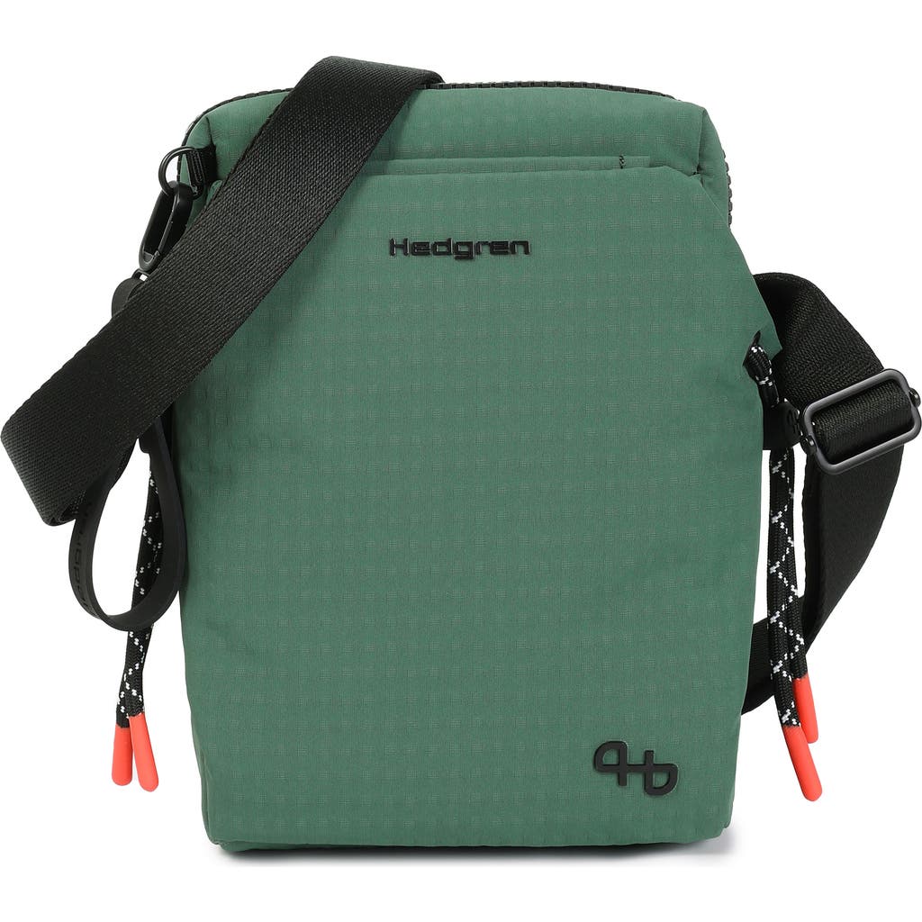 Hedgren Sipho Water Repellent Crossbody Bag In Green
